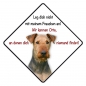 Preview: Aufkleber Airedale Terrier 01